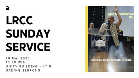 Lrcc Online Sunday Service Mei Ps Fernando Simanjuntak