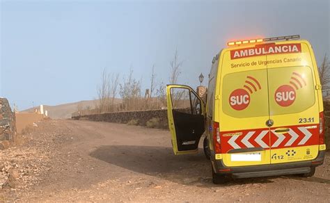 Un Var N Herido Tras El Vuelco De Un Veh Culo En Fuerteventura Radio