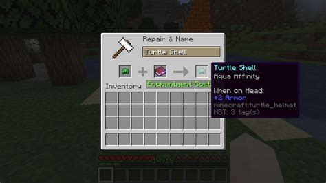 Top 5 enchantments for turtle shells in Minecraft