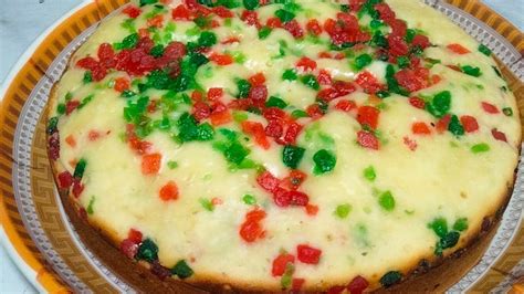 Tutti Fruit Cake Recipe Without Oven Cake Soft Cake Sponge Cake Recipe