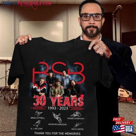 Backstreet Boys Shirt Bsb Band 30 Years 1993 T Shirt Classic Teebyhumans