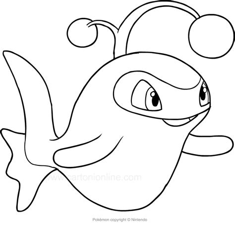 Coloriage De Lanturn Des Pokemon