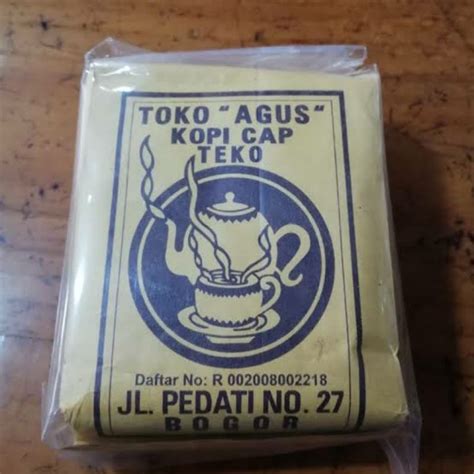 Jual Kopi Cap Teko Toko Agus 250gram Shopee Indonesia