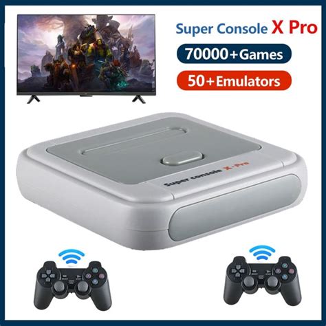 Super Console X Pro Video Game Console Retro Gamebox K Hd Tv G