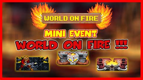 World On Fire Mini Event Rollercoin Youtube