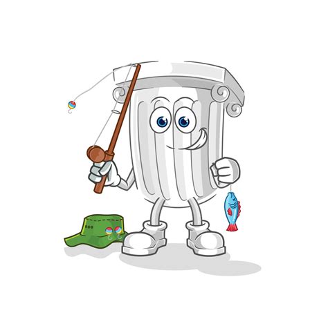 roman pillar cartoon character 10695022 Vector Art at Vecteezy