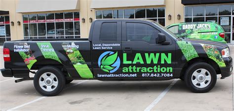 Lawn Service Truck Wrap Keller Zilla Wraps