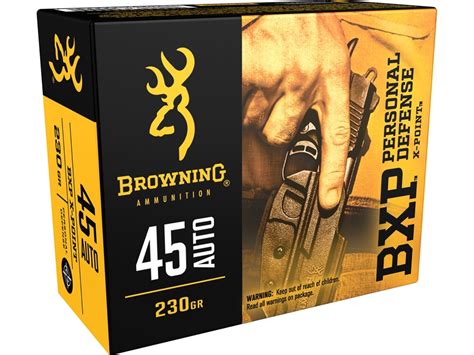 45 Browning Bxp X Point Personal Defense ⋆ West Hartford Ct Gun Store