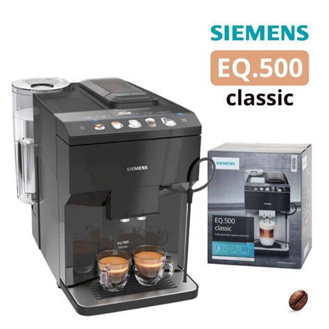 Автоматическая кофемашина Siemens Кофемашина EQ.500 classic черный ...