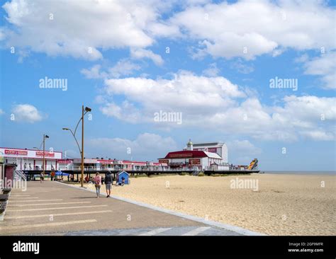 beach  britannia pier great yarmouth norfolk east anglia