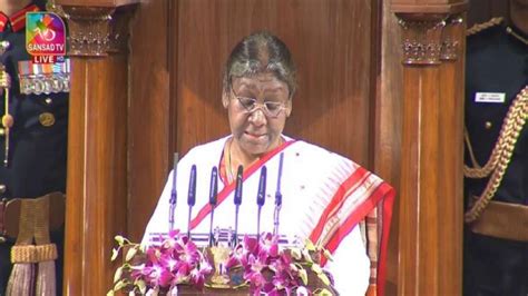 Budget Session President Draupadi Murmus Speech A Government That