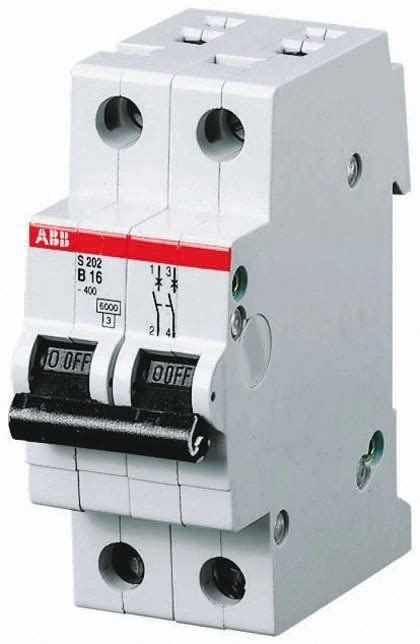 ABB System M Pro 40A MCB Mini Circuit Breaker 2P Curve K Breaking