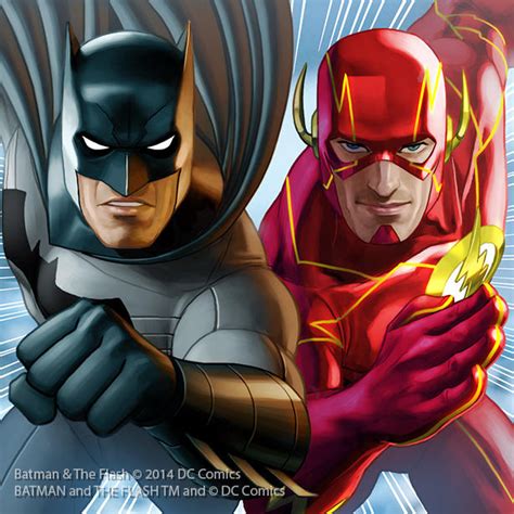 Batman and The Flash by JUNAIDI on DeviantArt