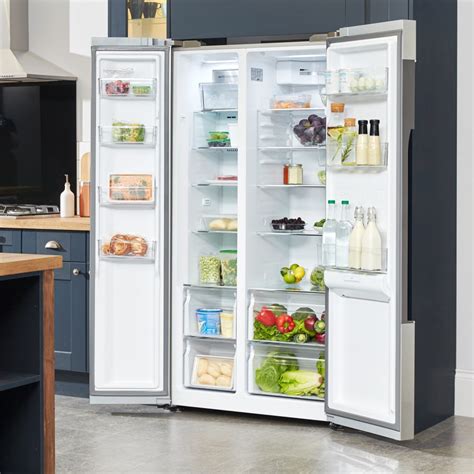 Haier Hrf 522ig6 American Style Fridge Freezer With Ice And Water