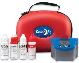 LaMotte 2085 ColorQ 2X Pool 4 Photometer Kit With Bluetooth Liquid