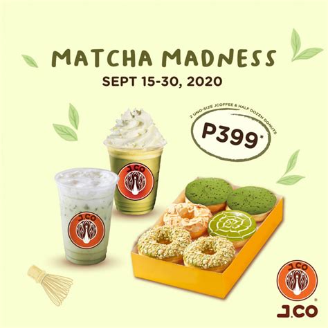 J CO Donuts Matcha Madness Promo Sept 15 To 30 2020 PROUD KURIPOT