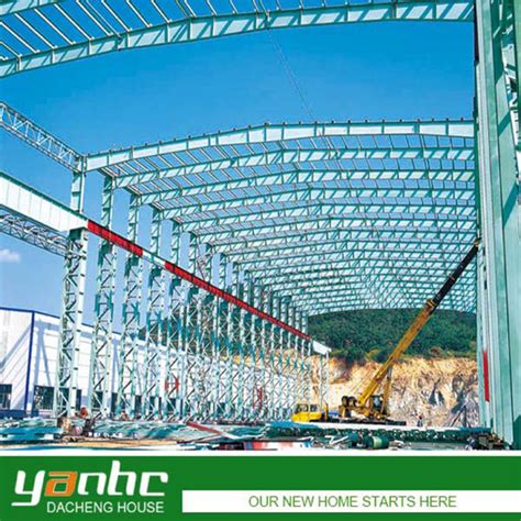 Long Span Pre Engineered Steel Structure Building S S China