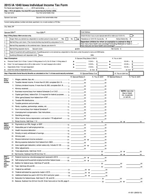 State Of Iowa W 4 2024 Printable Jeanne Doralyn