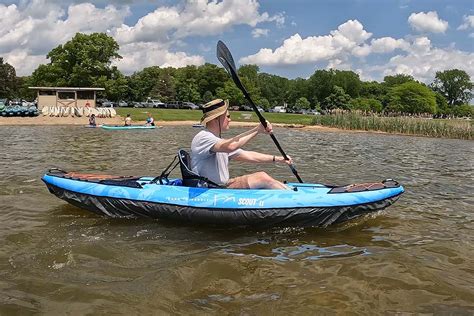 Bluefin Scout Inflatable Kayak Test And Review Low Budget Adventurer