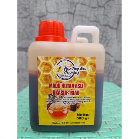 Jual Madu Hutan Akasia Riau Asli Raw Honey 500 Gr Shopee Indonesia