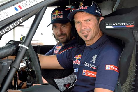 Cyril Despres David Castera Dakar Rally 16 Peugeot DKR