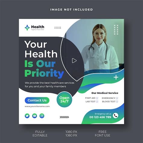 Premium Psd Medical And Healthcare Social Media And Instagram Post