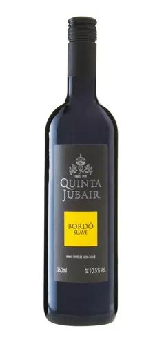 Vinho Tinto Suave Bord Quinta Jubair Ml Parcelamento Sem Juros