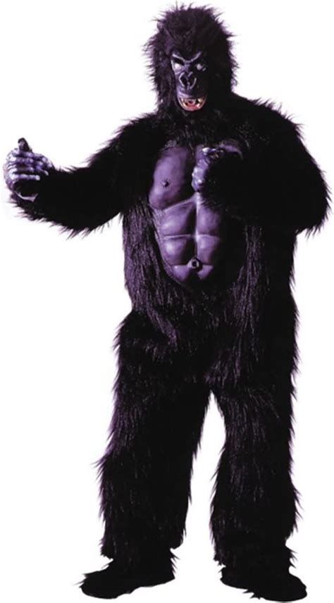 Gorilla Adult Costume Standard Clothing Shoes And Jewelry