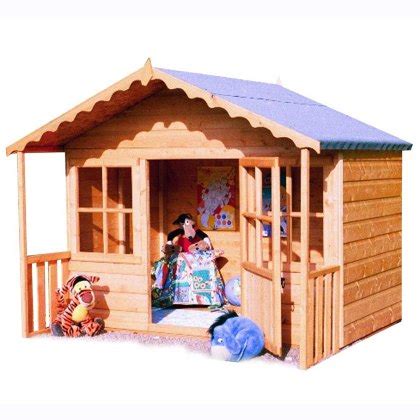 Shire Pixie Wooden Playhouse Elbec Garden Buildings