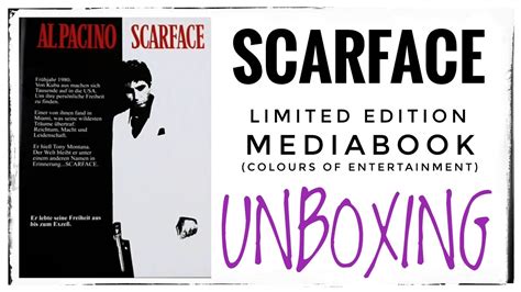 Scarface Limited Edition K Uhd Mediabook Colours Of Entertainment