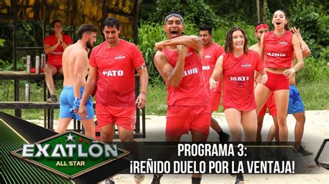 Duelo por la Ventaja del Exatlón All Star Programa 9 febrero 2023