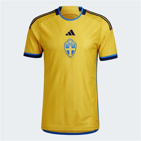 Adidas Sweden 22 Home Jersey Yellow Adidas Uk