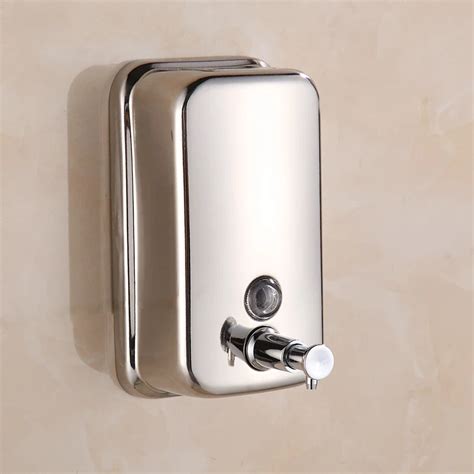 500ml Wall Mounted High Quality Stainless Steel Bathroom Toilet Hand