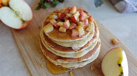 Healthy Apple Cinnamon Pancakes Anarecipes