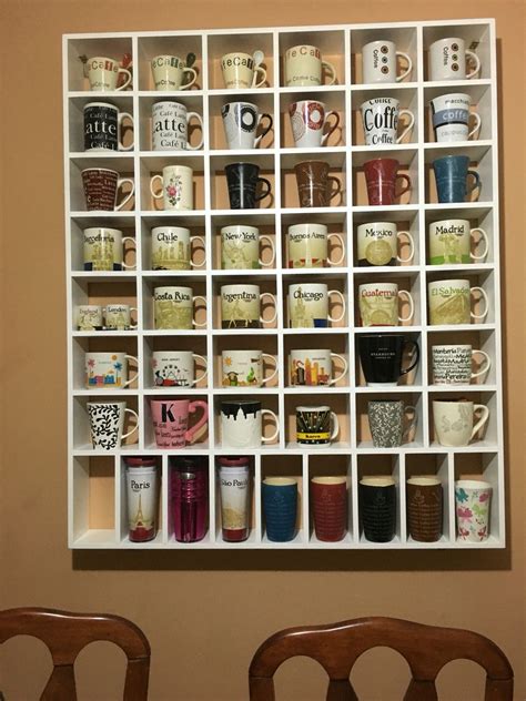 My Mug Collection Its A Shelf Adaptation For My Coffee Mug Collection