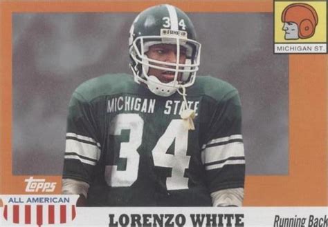 Topps All American Retired Edition Lorenzo White For Sale Ebay