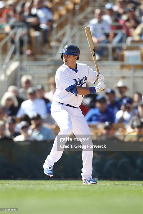 Andre Eithier Of The Los Angeles Dodgers Hits A Home Run During Their