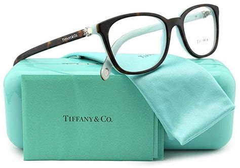 Tiffany And Co Tf2109hb Eyeglasses Top Havana Blue 8134 Tf 2109hb 8134 51mm Authentic