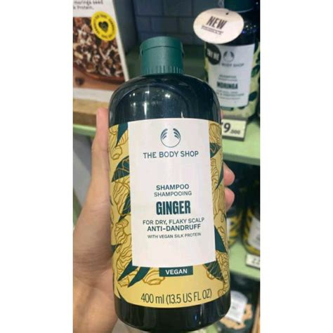 Jual The Body Shop Ginger Anti Dandruff Shampoo 400 Ml Shopee Indonesia