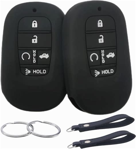 Reprotecting Silicone Rubber Key Fob Cover Compatible With 5 Buttons 2022 2023 Honda Accord