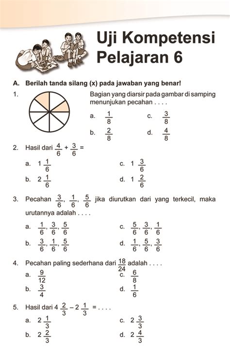 Contoh Soal Perkalian Pecahan Homecare24