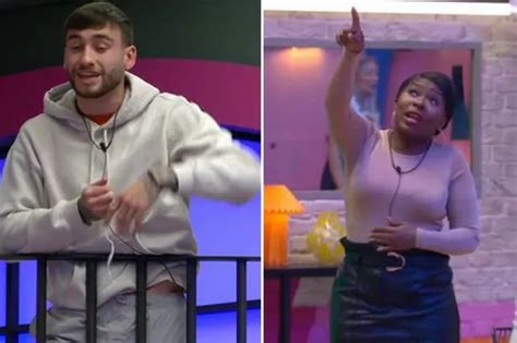 Itv Big Brother Fans Fume As Paul And Trish Clash In Explosive Argument Over Noky Mirror Online