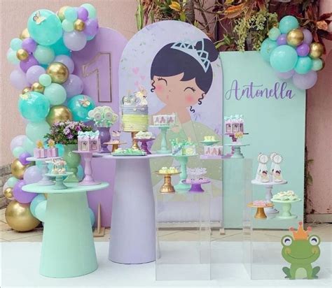 Temática de la princesa sapo Birthday parties Princess party Birthday