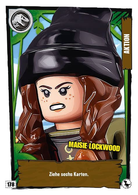 Nummer I Maisie Lockwood I Lego Jurassic World Tcg Blue Ocean