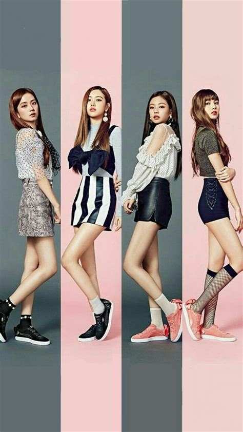 Blackpink Wallpaper Ünlüler Black Pink Koreli Kız