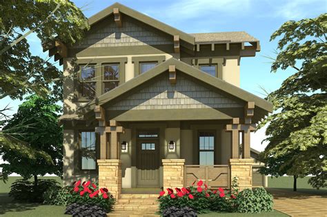 Arts And Crafts House Plan Bedrm Sq Ft Home