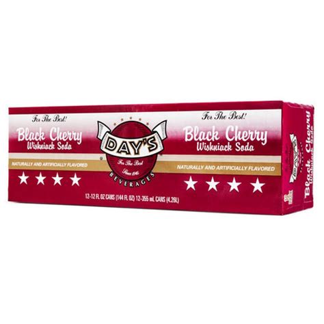 Days Black Cherry Soda, 12 Pack of 12 oz. Cans | Rural King