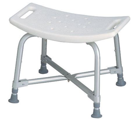 Medline Heavy Duty Shower Chair Bath Bench Without Back Bariatric Bath