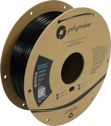 PolyMax PETG ESD 1 75mm 500g Black Amazon Co Uk Business