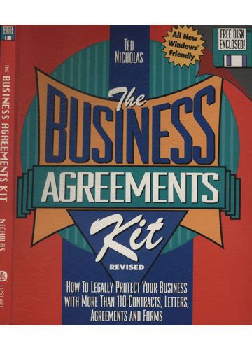 Sebo Do Messias Livro The Business Agreements Kit Com Disquete